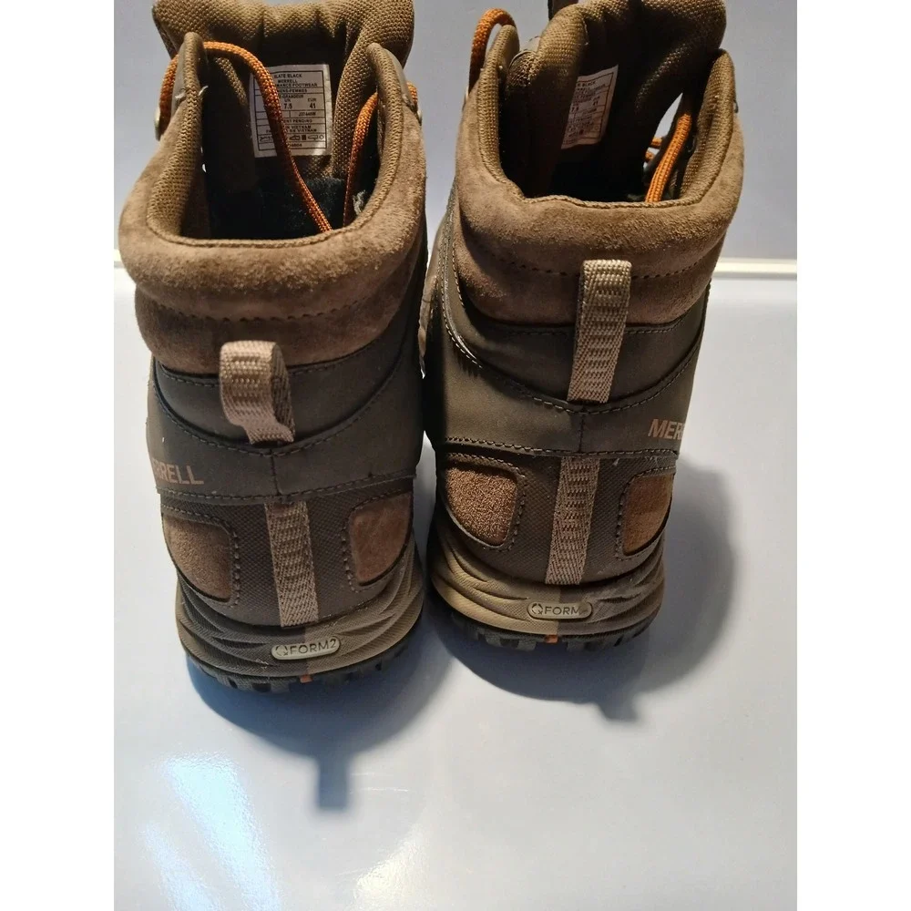 Merrell‎ Womens Slate Black Waterproof Hiking Boots Size 10 - Picture 4 of 9